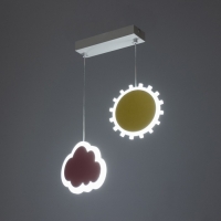 Светильник подвесной "Рассвет" LED 36Вт цветной 30х5х60см Светильник подвесной "Рассвет" LED 36Вт цветной 30х5х60см