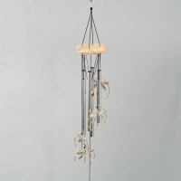 Музыка ветра металл "Стрекозы" 4 трубки 70 см Музыка ветра металл "Стрекозы" 4 трубки 70 см