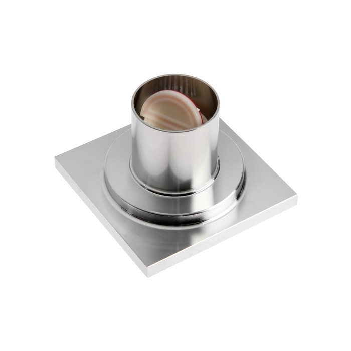 Трап AFLORN AF10710-10, d=50 мм, вертикальный, 100х100 мм, латунь, хром Трап AFLORN AF10710-10, d=50 мм, вертикальный, 100х100 мм, латунь, хром