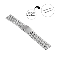 Ремешок для часов, 22 мм, l-17.4 см, шпиньки в комплекте, серебро Ремешок для часов, 22 мм, l-17.4 см, шпиньки в комплекте, серебро