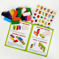 Конструктор &laquo;Кирпичики&raquo; размер плашки: 2 &times; 4.4 &times; 0.7 см