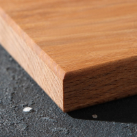 Доска разделочная с отверстием Magistro, цельный массив бука, 30&times;20&times;2,2 см