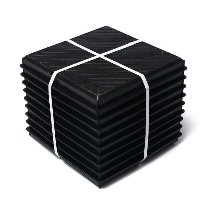 Форма для тротуарной плитки &laquo;Плита. Паутинка&raquo;, 30 &times; 30 &times; 3 см, Ф12008, 1 шт.