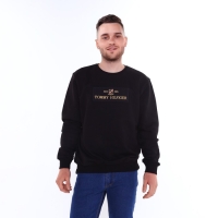 Свитшот мужской, цвет чёрный/принт МИКС, размер 50 (XL) Свитшот мужской, цвет чёрный/принт МИКС, размер 50 (XL)