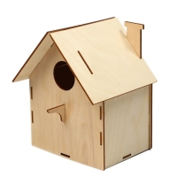 Скворечник &laquo;Гнёздышко&raquo;, 15,5 &times; 11,5 &times; 12 см, Greengo