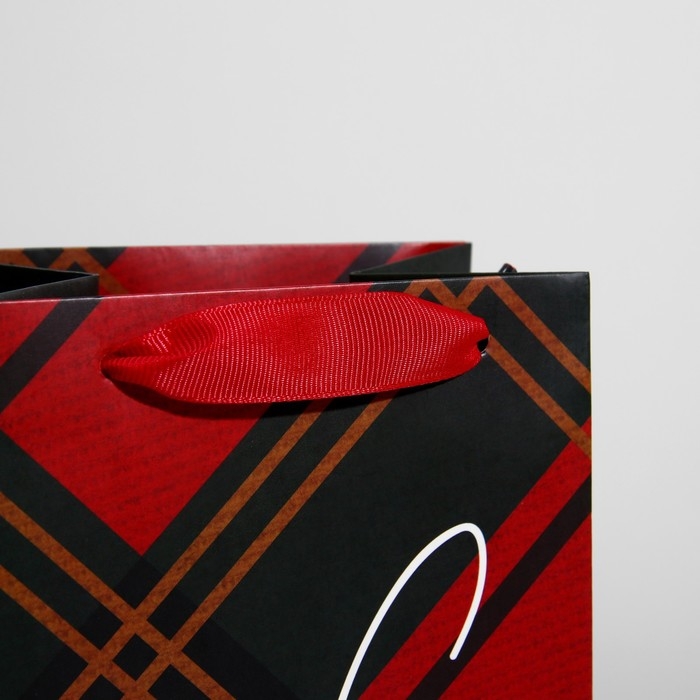 Пакет под бутылку &laquo;С новым годом!&raquo;, 13 х 36 х 10 см, Новый год