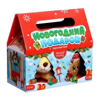 Подарочный набор кружка с игрушкой &laquo;Новогодний подарок&raquo;, МИКС