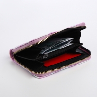 Кошелёк детский на молнии &laquo;Выбражулька&raquo;, цвет сиреневый