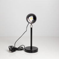 Световой прибор &laquo;Закат&raquo; на ножке, 5 картриджей, свечение тёплое белое, 5 В