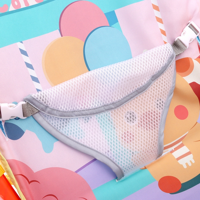 Набор 2 в 1 качель и коврик &laquo;Утёнок&raquo;, световые, звуковые эффекты, цвет розовый