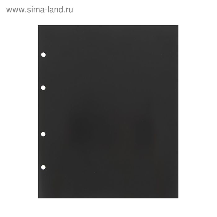 Комплект листов 10 штук, 200 х 250 мм, промежуточный, чёрный Комплект листов 10 штук, 200 х 250 мм, промежуточный, чёрный