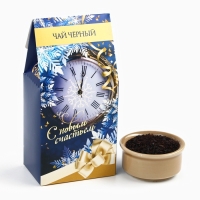 Подарочный набор &laquo;С Новым годом&raquo;: чай 50 г., конфеты 110 г., печенье брауни 120 г.