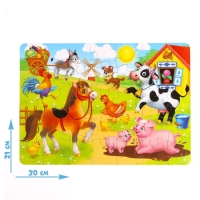Пазл &laquo;Лето на ферме&raquo;, 35 деталей