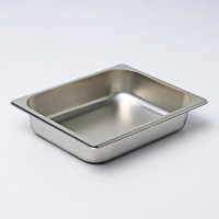 Гастроемкость 1/2 из нержавеющей стали, 65 мм, 32,5&times;26,5&times;6,5 см, толщина 0,8 мм