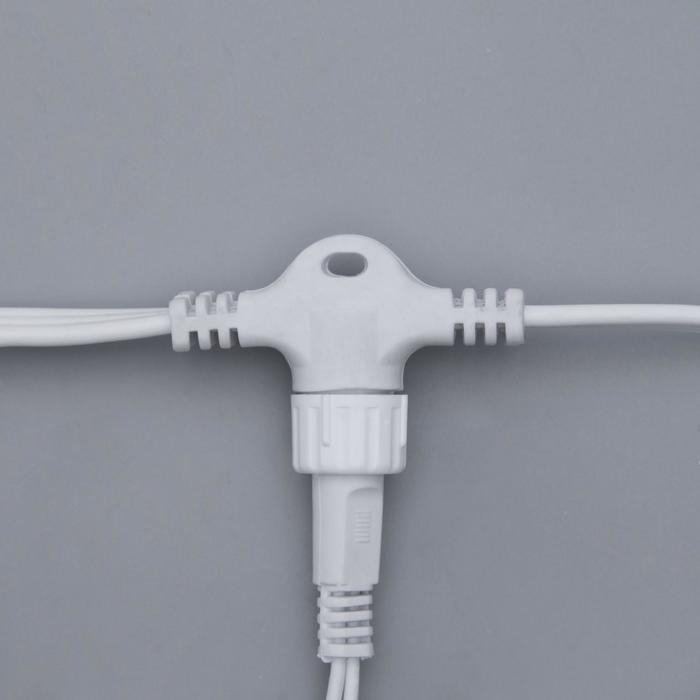 Гирлянда &laquo;Занавес&raquo; 2 &times; 1.5 м, IP44, УМС, белая нить, 360 SMD-LED, свечение тёплое белое, 220 В