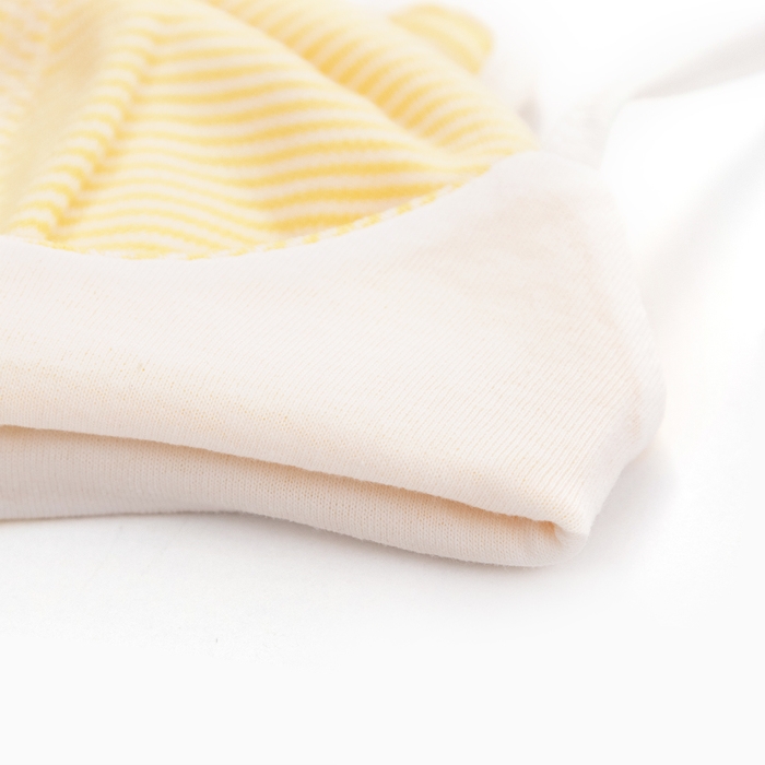 Шапка детская, цвет желтый, размер 40-42