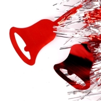 Мишура "Фонарик колокольчик" d-2 см, 200 см, микс