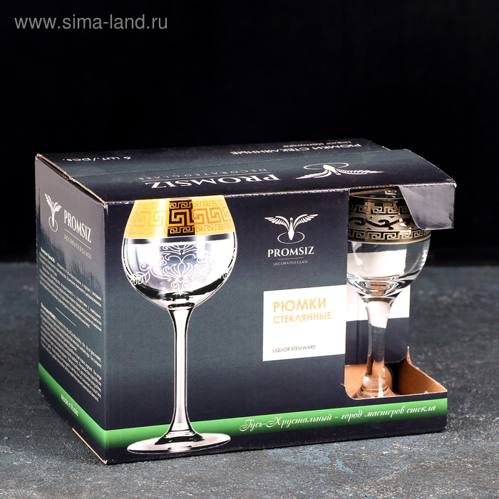 Набор рюмок &laquo;Версаче&raquo;, 60 мл, 6 шт