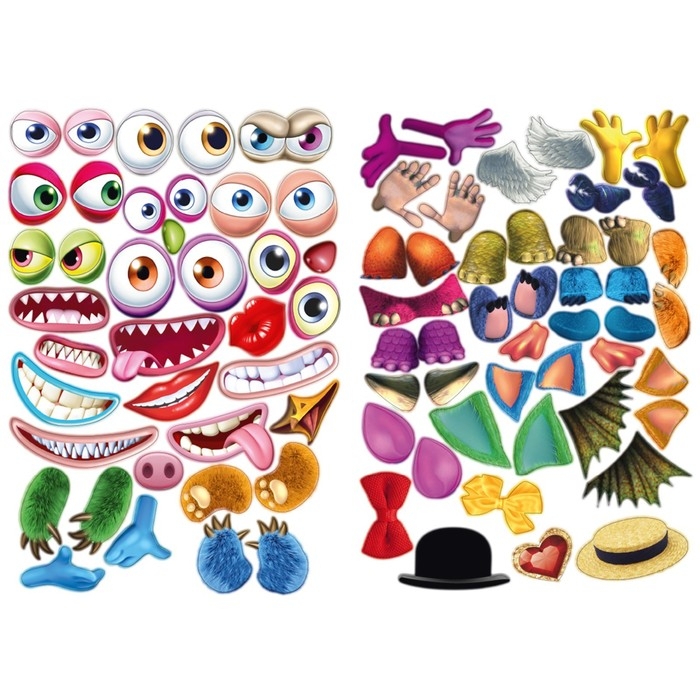 Сделай своего чудика &laquo;Мистер Друкс&raquo;, книга с наклейками