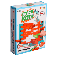 Настольная игра &laquo;Спаси кота&raquo;, ловкость, 2-4 игрока, 3+