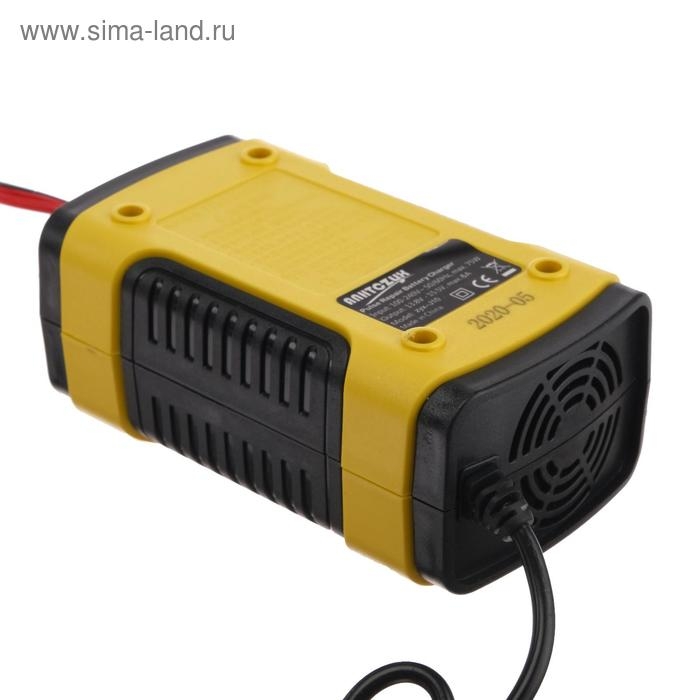 Зарядное устройство АКБ 12 В, 6 А, автомат, 220 В, 87 Вт, LED дисплей Зарядное устройство АКБ 12 В, 6 А, автомат, 220 В, 87 Вт, LED дисплей