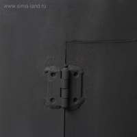 Печь под казан 12 л D=36 см, с дымоходом, с дверцей Печь под казан 12 л D=36 см, с дымоходом, с дверцей