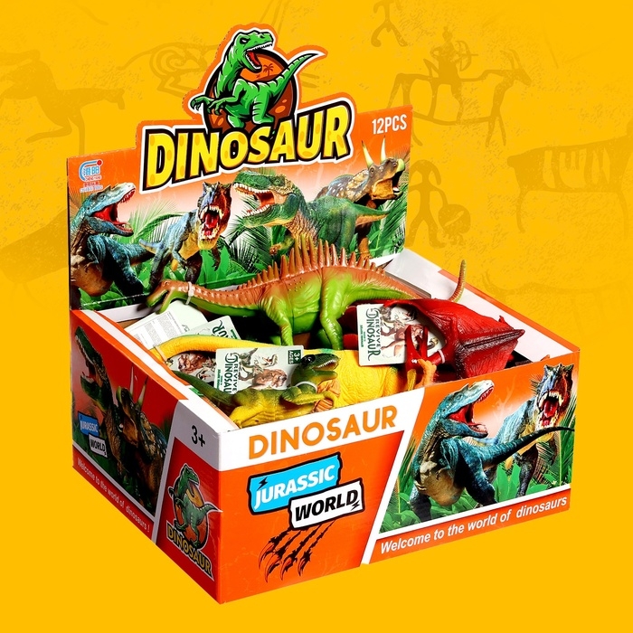 Животные &laquo;Дино-эра&raquo;, цвет МИКС