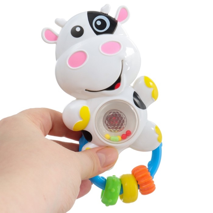 Музыкальная погремушка &laquo;Коровка&raquo;, светится, Крошка Я