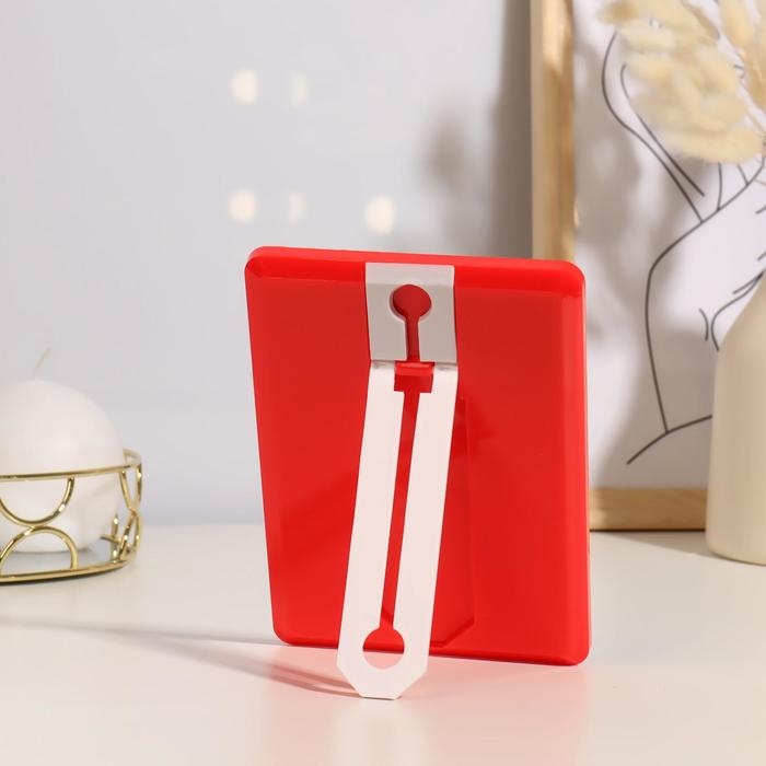 Зеркало настольное, на подставке, зеркальная поверхность 10,5 × 15,5 см, цвет МИКС Зеркало настольное, на подставке, зеркальная поверхность 10,5 × 15,5 см, цвет МИКС