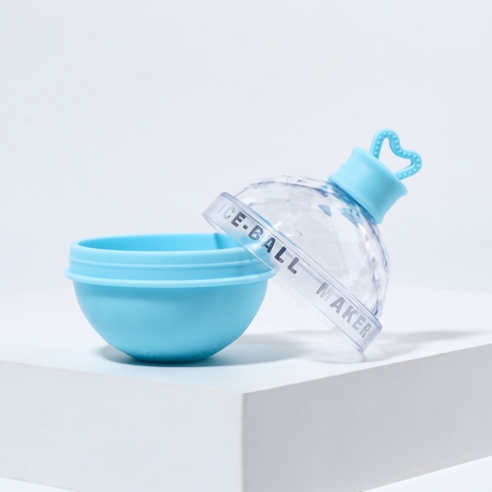 Форма для криомассажёра &laquo;Сфера&raquo;, 7 &times; 9 см, цвет голубой