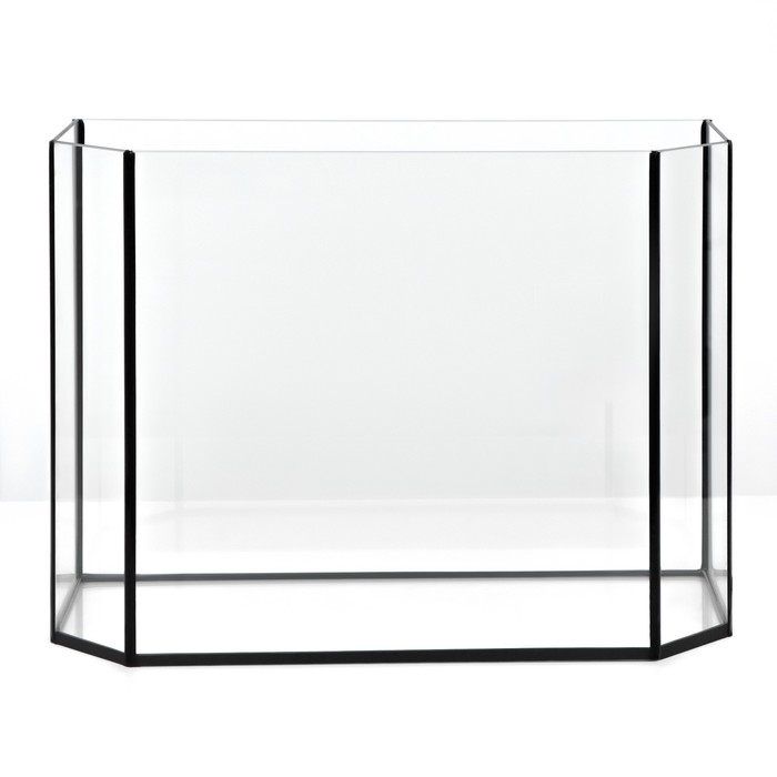 Аквариум "Панорамный" без крышки, 30 литров, 46 х 20 х 33 см