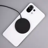 Беспроводное зарядное устройство с магнитами Magmate, черное