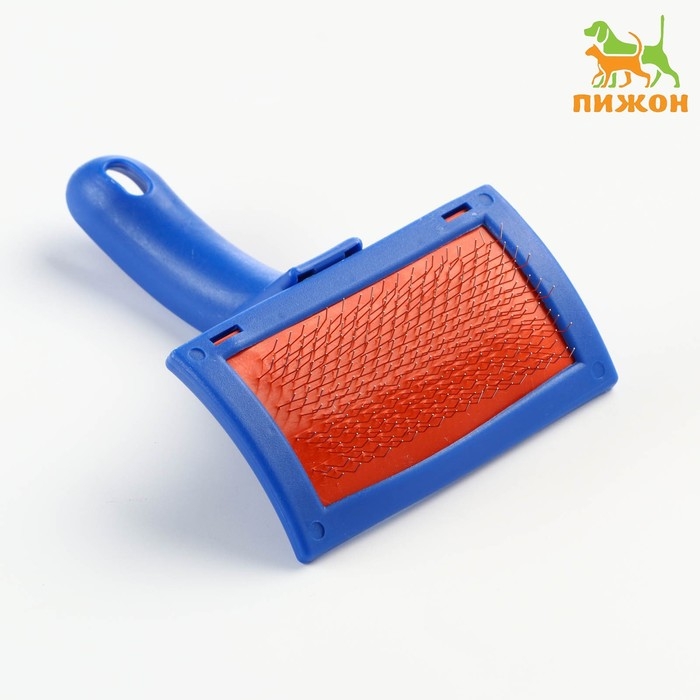 Пуходерка без капель, эргономичная ручка, 10 х 15 см, микс