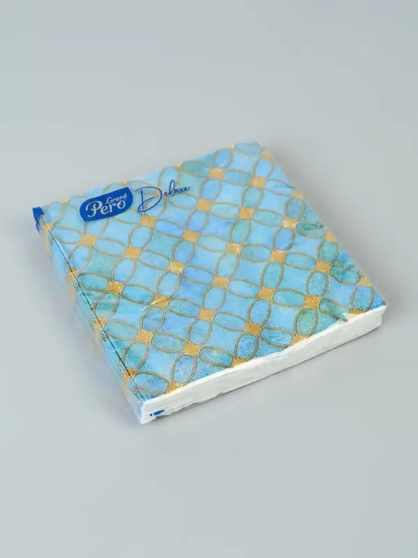 Салфетки бумажные трёхслойные &laquo;Витраж&raquo;, 33х33, 20 шт