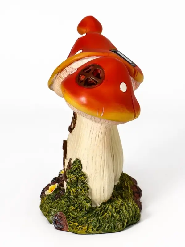 Садовый фонарь 20 х 10 х 16 "Грибной дом" GMV-0339