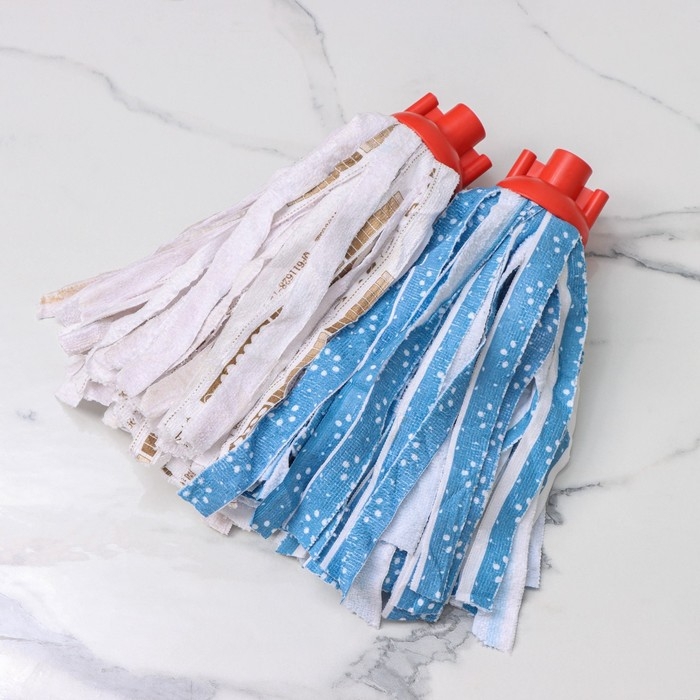 Насадка для швабры ленточная Доляна &laquo;Полоски&raquo;, микрофибра, 30&times;8&times;8 см, цвет МИКС