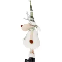 Фигура текстиль &laquo;Новогодний лосик&raquo; 58 см, 10 LED, от батареек АА&times;3, свечение тёплое белое