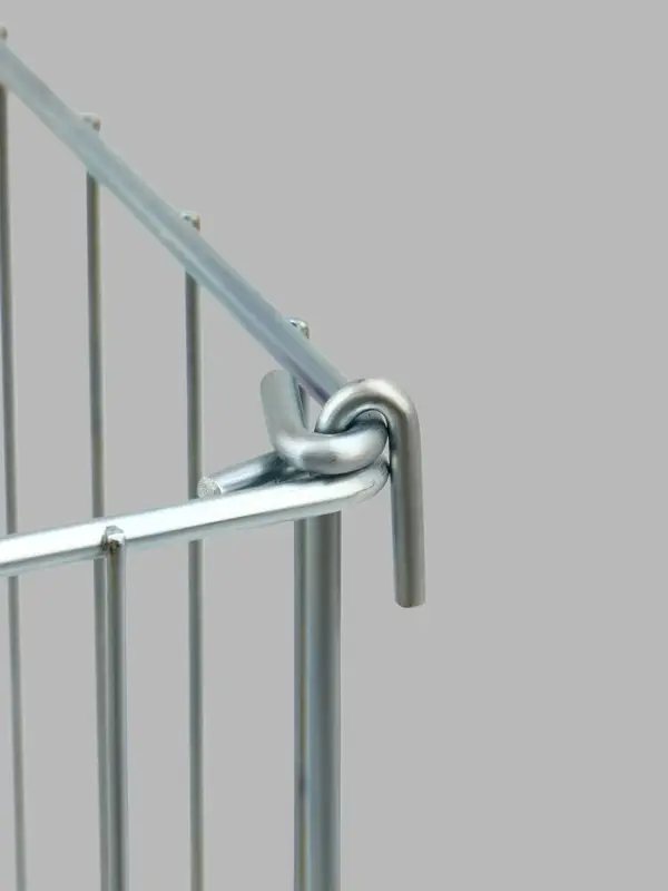 Корзина для распродаж 40х40х75 см , цвет хром