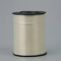 Лента для декора и подарков, шампань, 0,5 см х 500 м