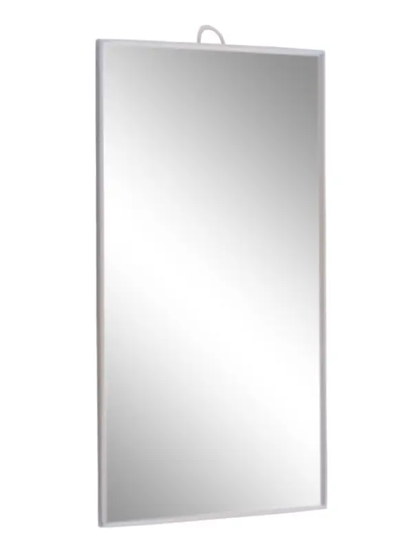 Зеркало интерьерное настенное, акрил, 18 х 24 см, серое