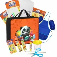 Набор для труда А4, с ручками, Calligrata "Панда", 14 предметов