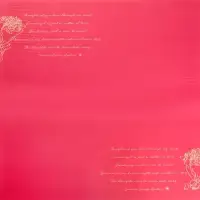 Пленка в листах, 58&times;58 см, &laquo;Мысли о тебе...&raquo;, винный, 65 мкм