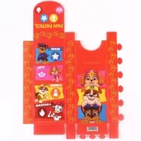 Пенал-футляр пластиковый, 75&times;195&times;25 мм, сборный, &laquo;Щенячий патруль&raquo;