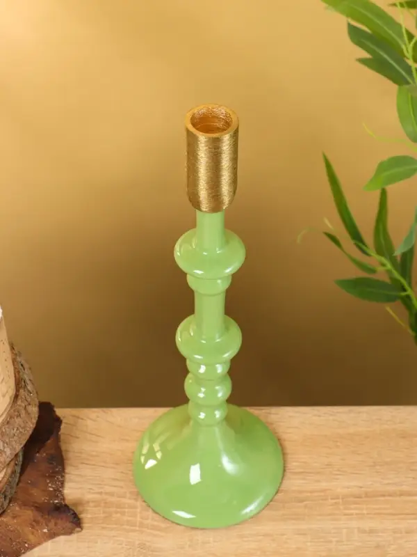 Подсвечник на 1 свечу "Кипарис" 10х10х31 см