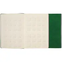 Ежедневник Petrus Flap, недатированный, зеленый