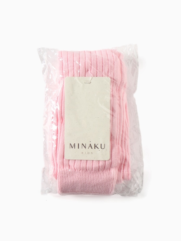 Лосины детские с лямками MINAKU, рост 80-86 см, розовые