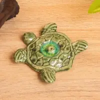Подставка под благовония &laquo;Морская черепаха&raquo;, 10&times;10&times;2 см, керамика, МИКС