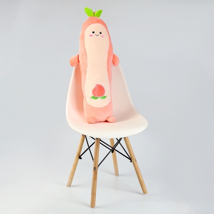 Мягкая игрушка - подушка &laquo;Персик&raquo;, 70 см