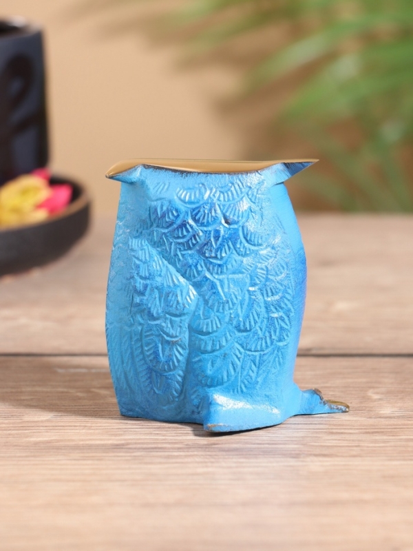 Сувенир "Совёнок" латунь 6х3,5х7,5 см