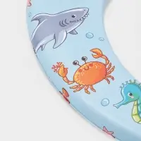 Сиденье для унитаза детское 29х27,5х5 см "Морские жители"